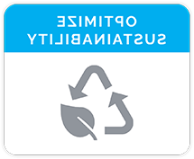 ícone de otimização da sustentabilidade